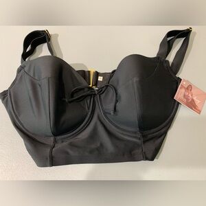 Black Women's Intimate Swim Bra